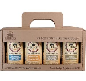 Dutch Oven Smokehouse Variety Spice Gift Set 1-BBQ Rubs & Seasonings Gift Set