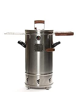 Barrel Roaster and Smoker - Flame Barrel - Mountain L