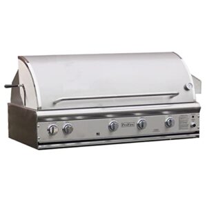 ProFire Professional Deluxe Series 48-Inch Built-in Propane Gas Grill with Rotisserie - PFDLX48R-P