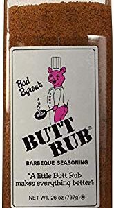 Bad Byron's Butt Rub Barbeque Seasoning BBQ Rubs 26 oz (3 Packs)