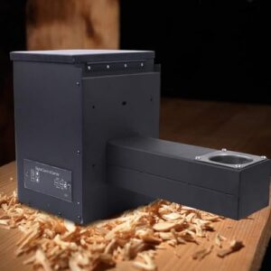 Auto-Ignition Pellet BBQ Smoker Digital Smoker Pellet Electric Hopper Assembly Kit w/Adjustable Temperature Panel
