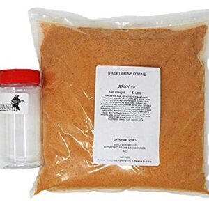 Sweet Brine O' Mine 5 Pound Bulk Bag with Complimentary 16 Ounce Shaker