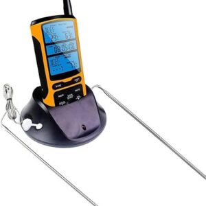 KouRy Kitchen Thermometer Digital BBQ Oven Meat Food Cooking Grill Probe Timer Temperature Alarm Safe to use