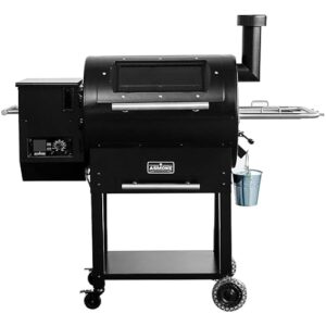 Asmoke Skylights Wood Pellet Grill Smoker - ASCA System AS700P, Black