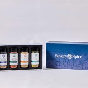 Savory Spice: The Essential Sugar-Free BBQ Collection - Sugar-Free BBQ Rub & Seasoning Gift Set of Spices Without Sugar