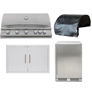 Blaze LTE+ 4-Piece 40-Inch Propane Outdoor Kitchen Package