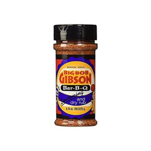 RetailSource Big Bob Gibson Bbq Seasoning and Dry Rub, 6.35 Ounce, 6 Count