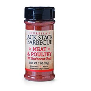 Jack Stack Barbeque Meat & Poultry Rub - 7oz - Pack of 5