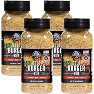 Pit Boss 40324 Bold Burger Rub Grill Spices, 13.5 Ounce (Pack of 4), Multicolored