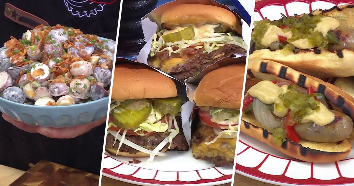 Epic Smash Cheeseburger & Grilled Bratwurst Recipes for Summer BBQ