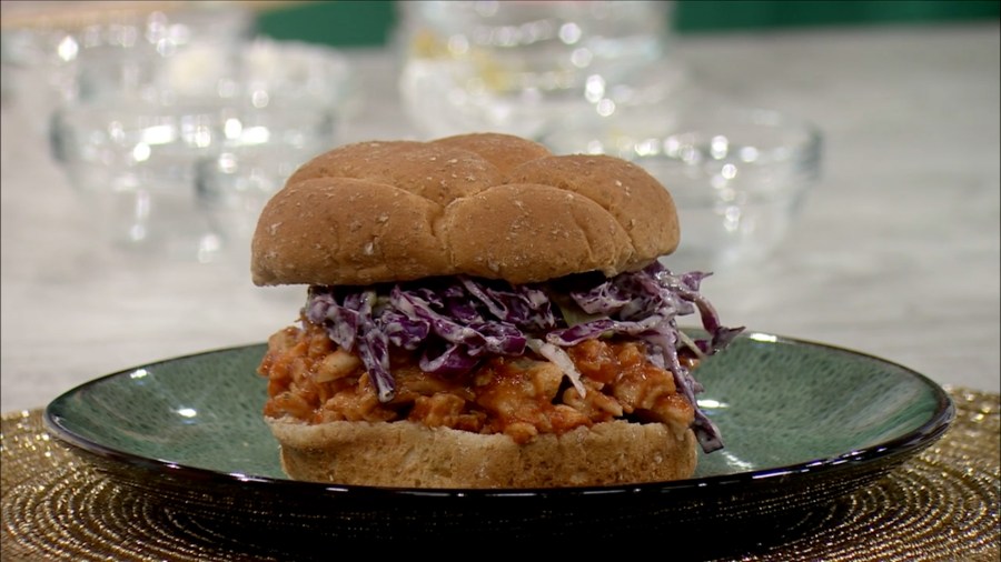 Healthy BBQ Chicken Sandwich and Slaw Recipe by OSF HealthCare