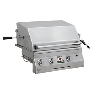 Solaire Deluxe InfraVection Built-in Grill with Rotisserie (SOL-AGBQ-27GVIXL-LP), 27-Inches, Propane