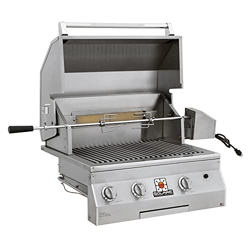 Solaire Deluxe 27" Infrared Built-in Propane Grill with Rotisserie & Premium Features - Image 2