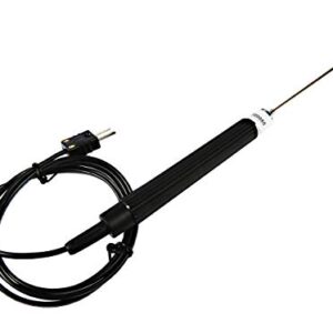 Sper Scientific Type J Immersion Thermometer Probe (Small) 800080 – High Accuracy Temperature Sensor for Immersion Applications, -50°C to 300°C (-58°F to 572°F) - 2 pc