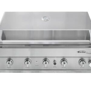 Turbo Elite 38-inch 5-Burner Built-In BBQ Gas Grill - Propane