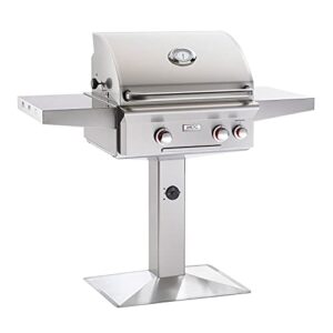 American Outdoor Grill T-series 24-inch Propane Grill On Pedestal With Rotisserie
