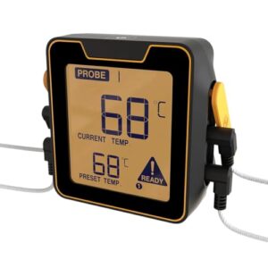 Wireletss Digital Meat Kitchen Thermometer Stainless Probe Meat Temperature Thermometre Probe Oven Cooking BBQ Temperature Meter