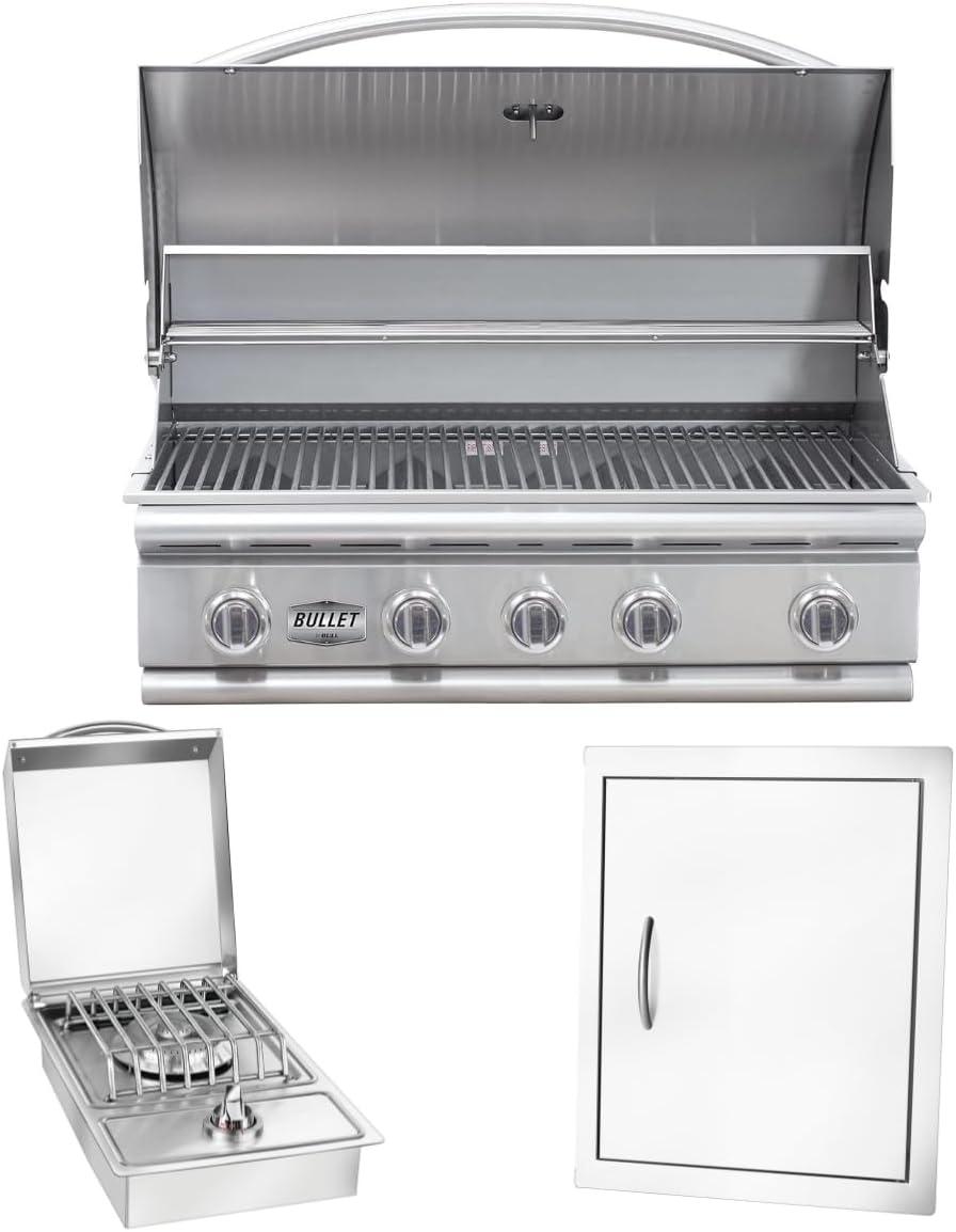 Elevate Our BBQ Game with the Bullet Outdoor Kitchen Set!