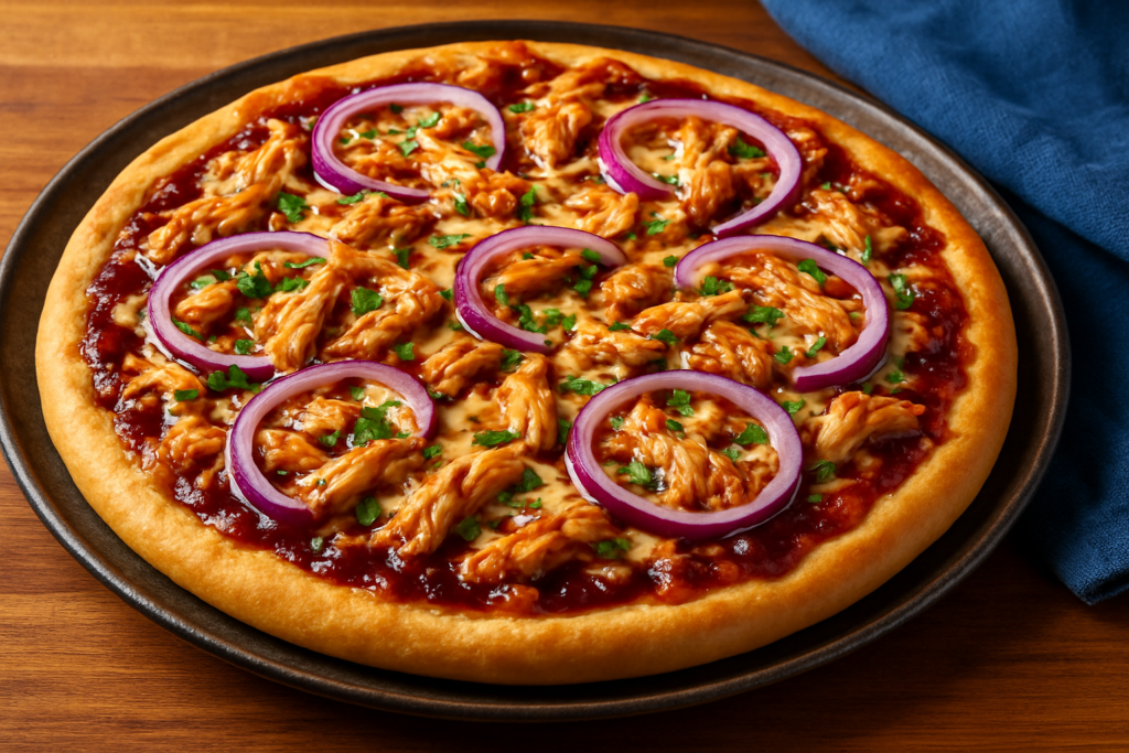 bbq chicken pizza