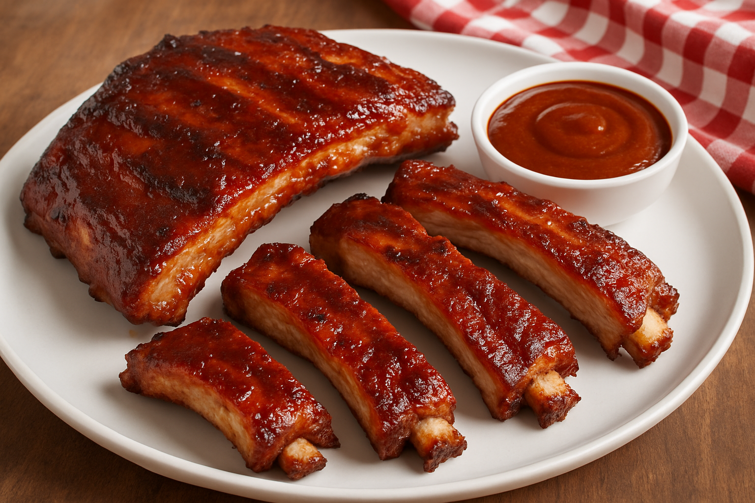 Oven-Baked Barbecue Ribs Recipe - Tender, Smoky & Fall-Off-The-Bone
