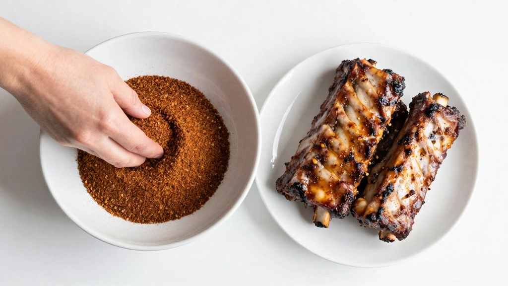 How to Make the Ultimate BBQ Ribs: Tender, Juicy, and Flavor-Packed - Step 2: Apply the Dry Rub 1