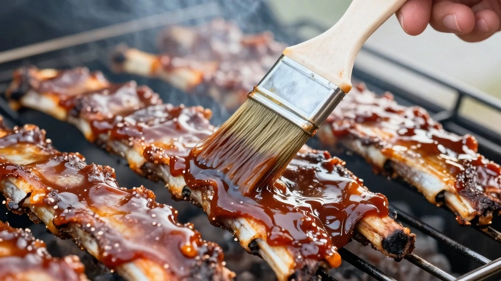 How to Make the Ultimate BBQ Ribs: Tender, Juicy, and Flavor-Packed - Step 7: Apply the BBQ Sauce 1