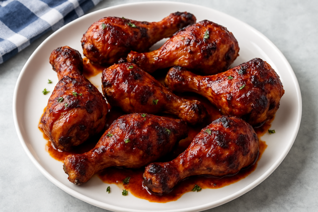 oven baked bbq chicken legs
