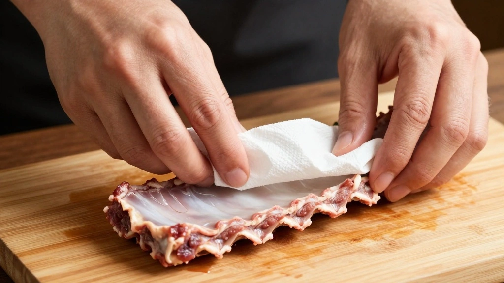 How to Make the Ultimate Smoky BBQ Ribs: Fall-Off-The-Bone Goodness - Step 1: Prepare the Ribs 1