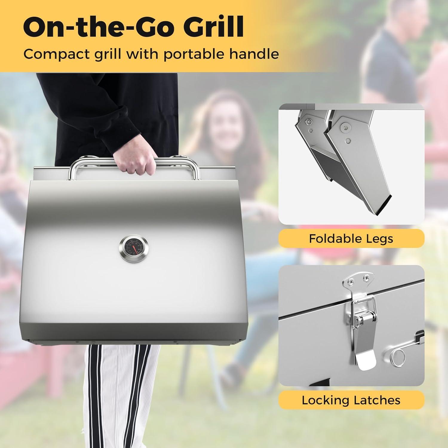 Grill on the Go: Our Happygrill Portable BBQ Adventure