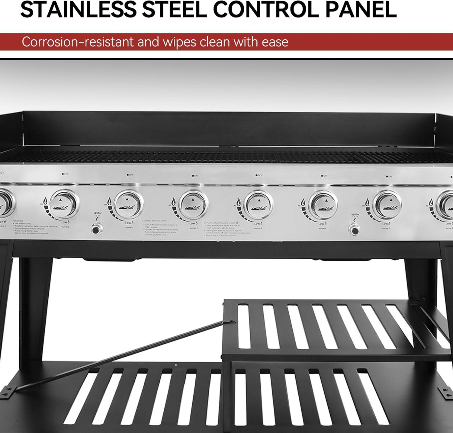 Fired​ Up Fun: Our ​Royal Gourmet 8-Burner Grill Adventure