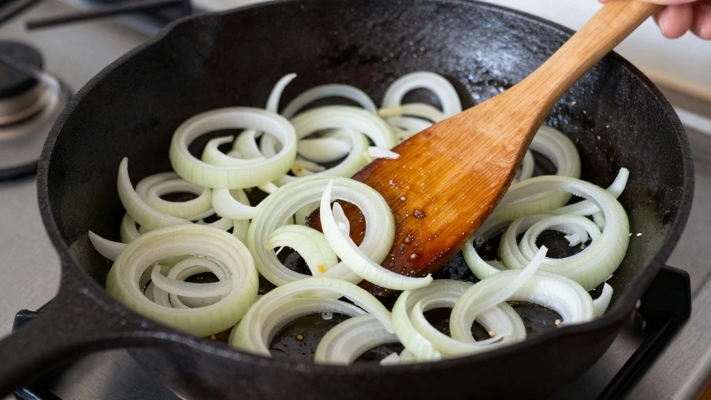 Vegan BBQ Jackfruit Sandwiches: Savory and Satisfying Plant-Based Delight - Step 2: Sauté the Onions 1