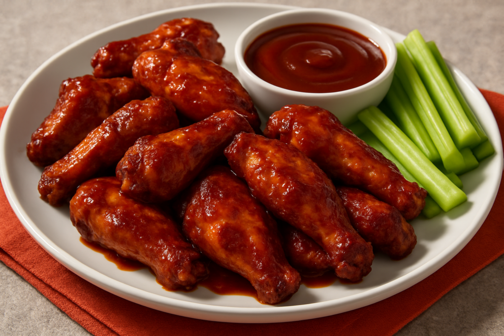 bbq wings in the oven