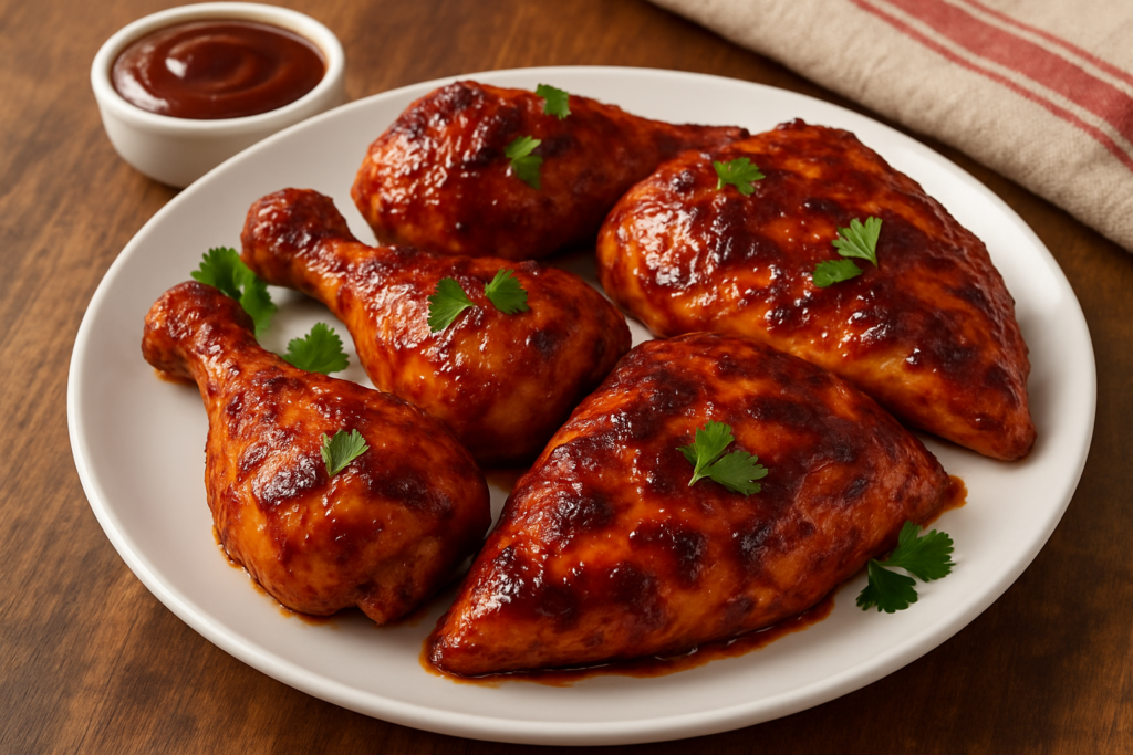 bbq chicken recipe oven