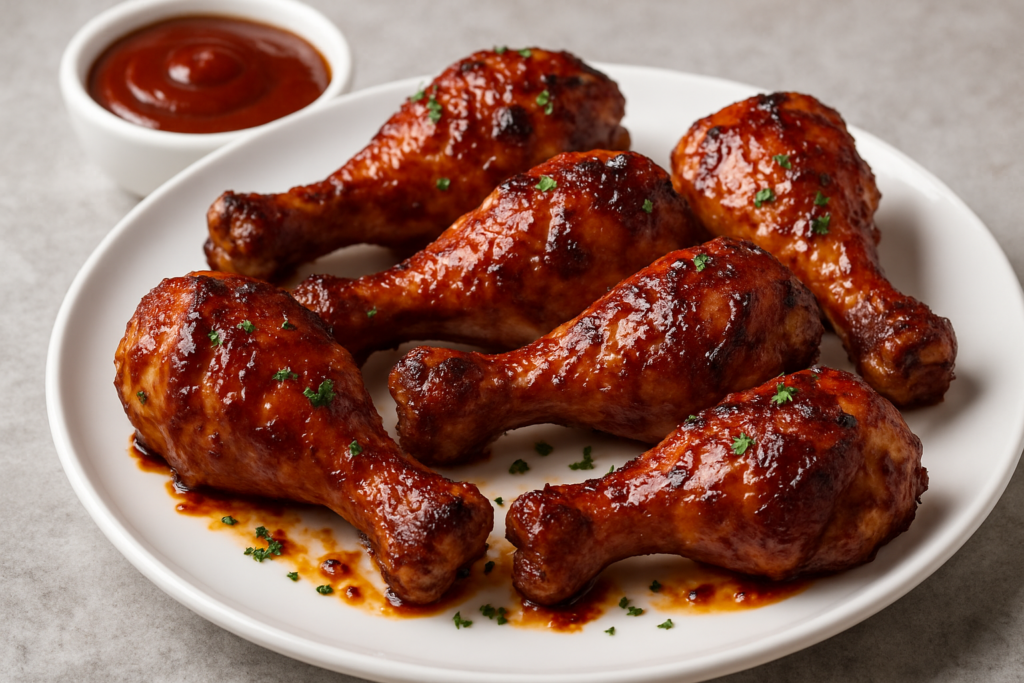 bbq chicken legs in oven