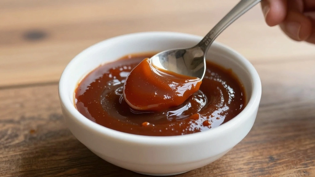 How to Make BBQ Bacon-Wrapped Jalapeño Poppers: A Fiery Snack - Step 5: Prepare the BBQ Glaze 1