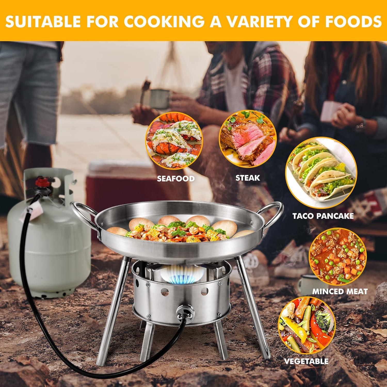 Our Backyard Feast: AOSION Propane Burner Review