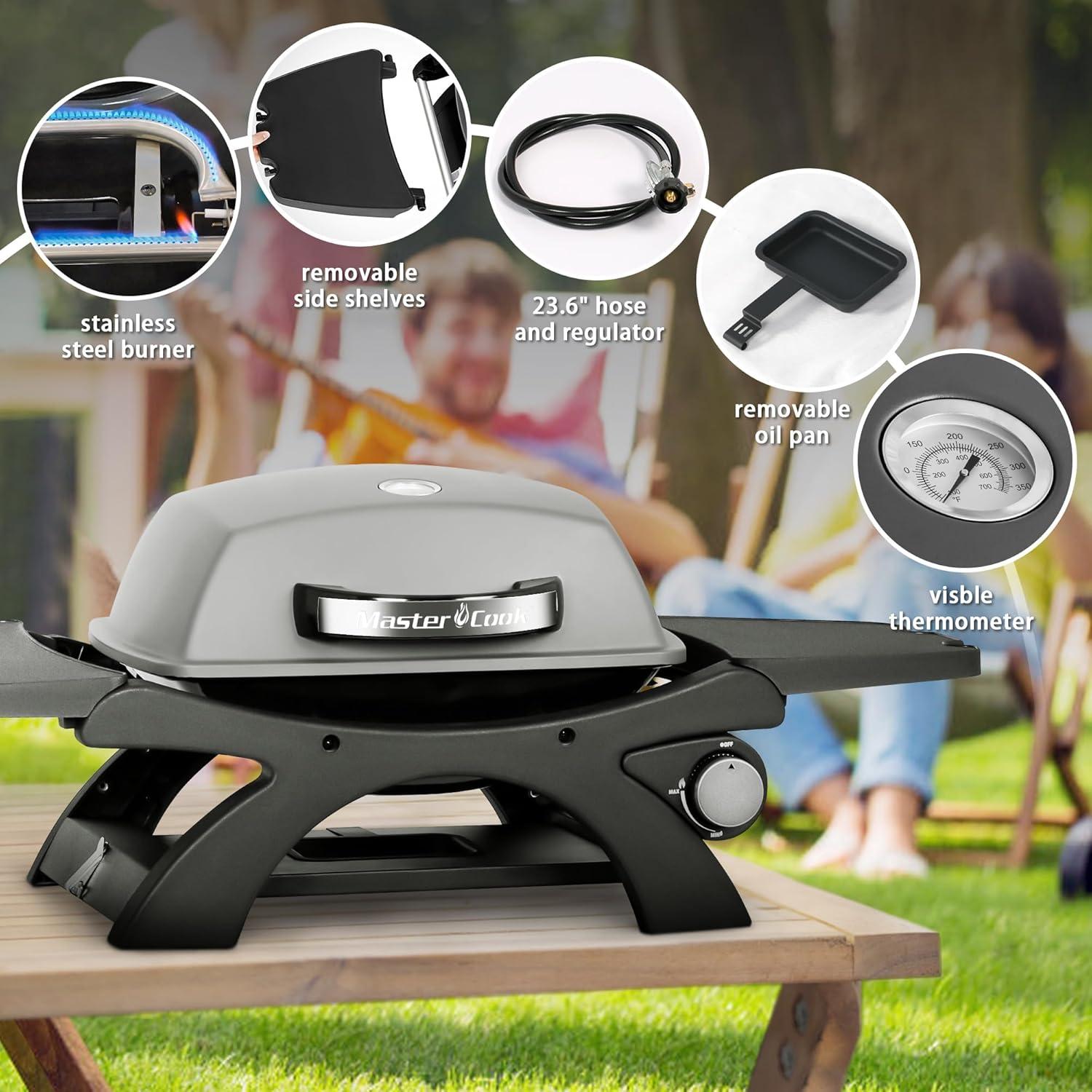 Fireside Feasts: Our Take on the ​MASTER COOK Portable Grill