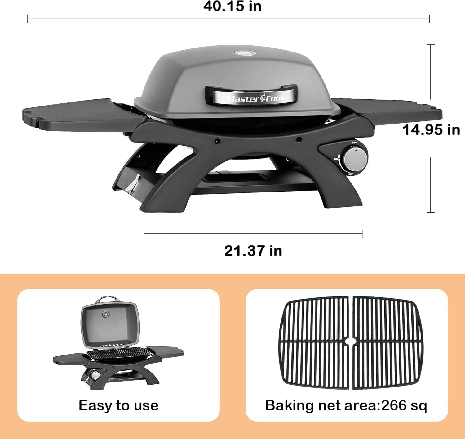 Fireside Feasts: Our Take on the MASTER COOK Portable Grill
