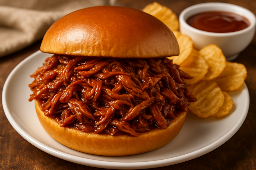 bbq pot roast slow cooker