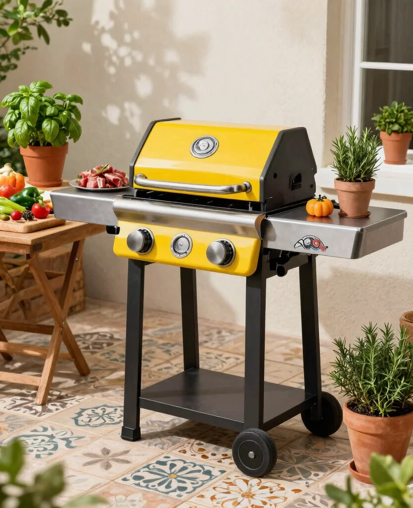 10 Best Grills for Small Patios - Maximize Your Outdoor Space - 1. Weber Q1200 1