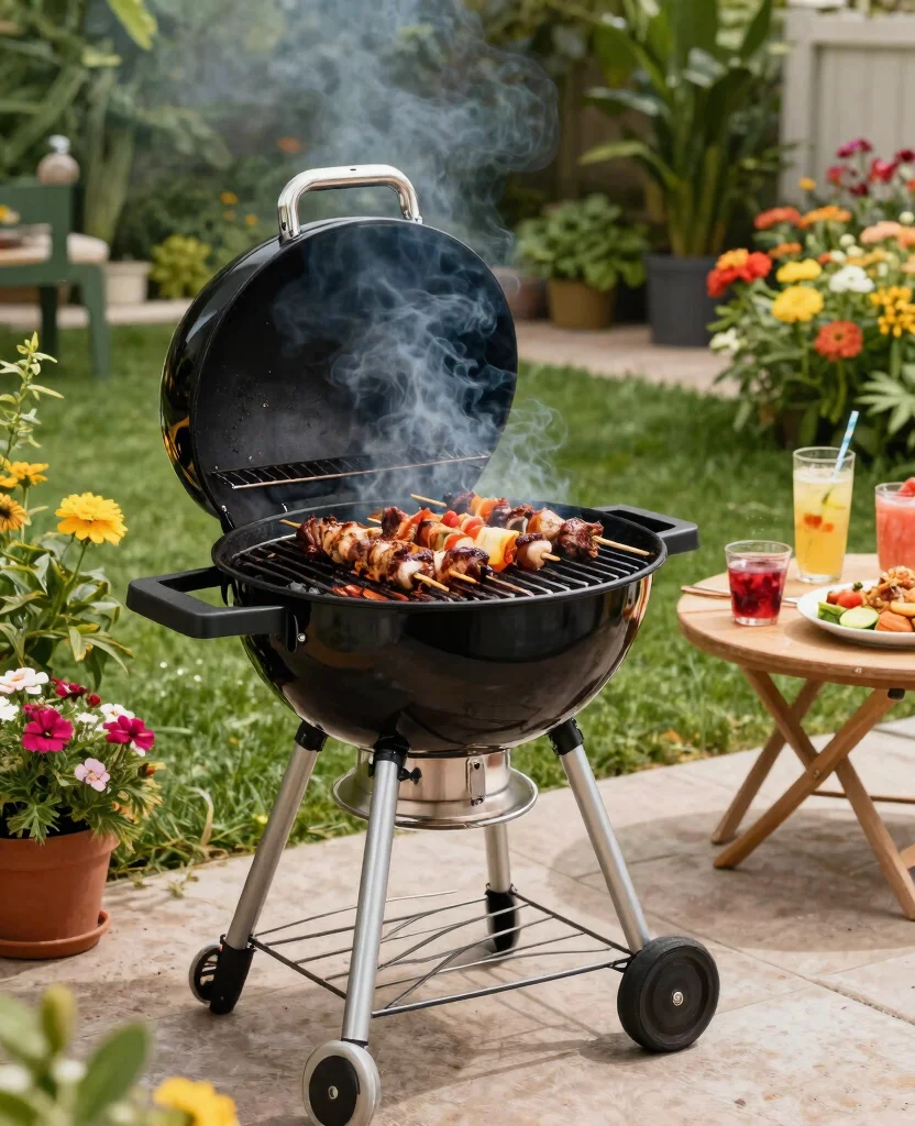 10 Best Grills for Small Patios - Maximize Your Outdoor Space - 6. Weber Smokey Joe 1