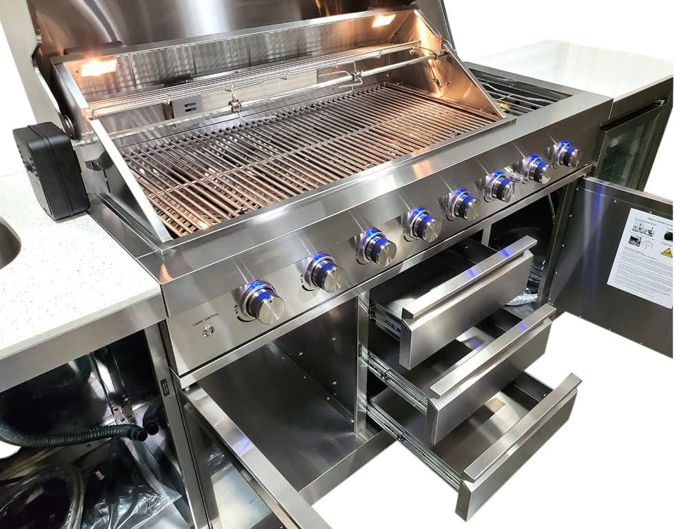 Our Dream Outdoor Kitchen: A 3-Piece Grill Review!