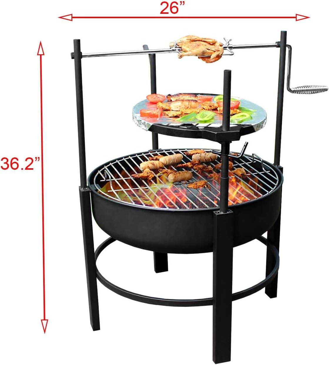 Camping Bliss: Our ⁤all-in-One Fire Pit with Grill Fun