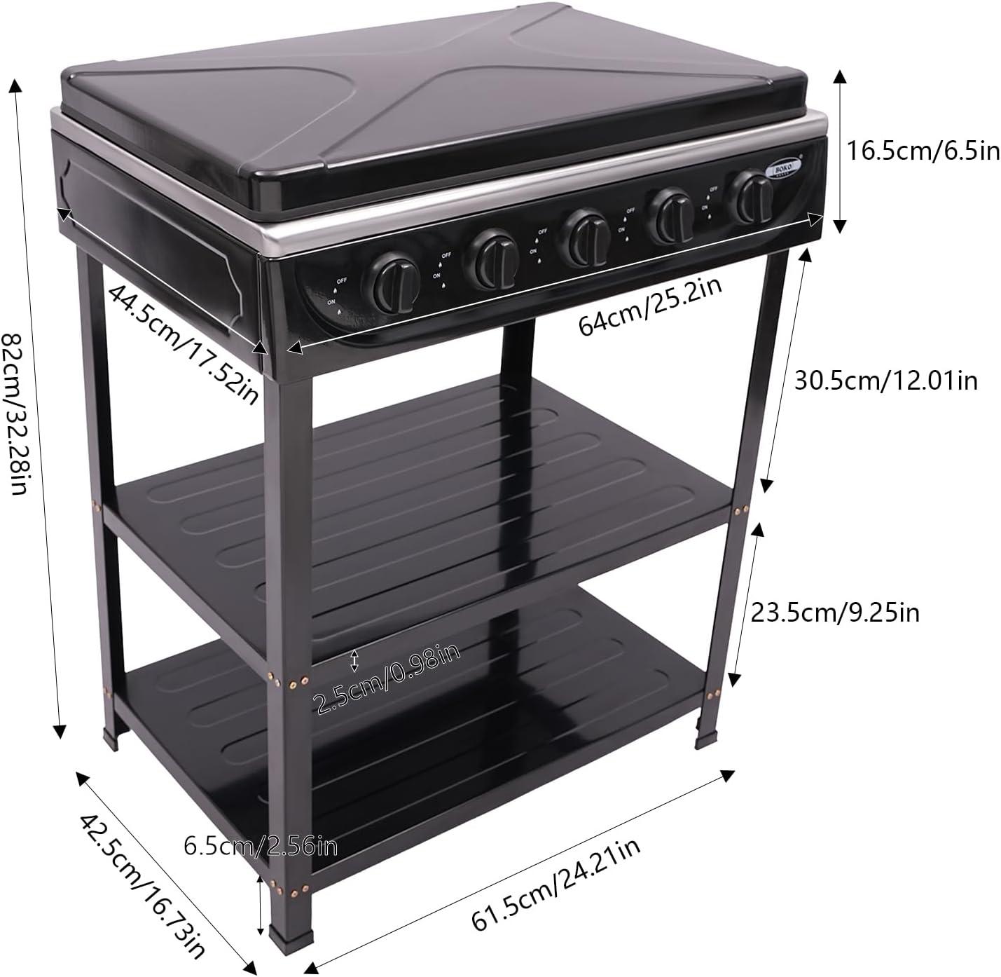 Our Adventure with⁤ the 5-Burner Portable Gas Stove