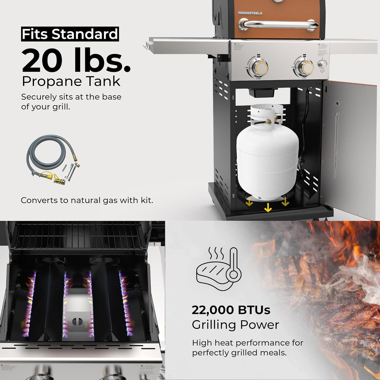 Our Patio Hero: Testing‍ the Permasteel 2-Burner Grill