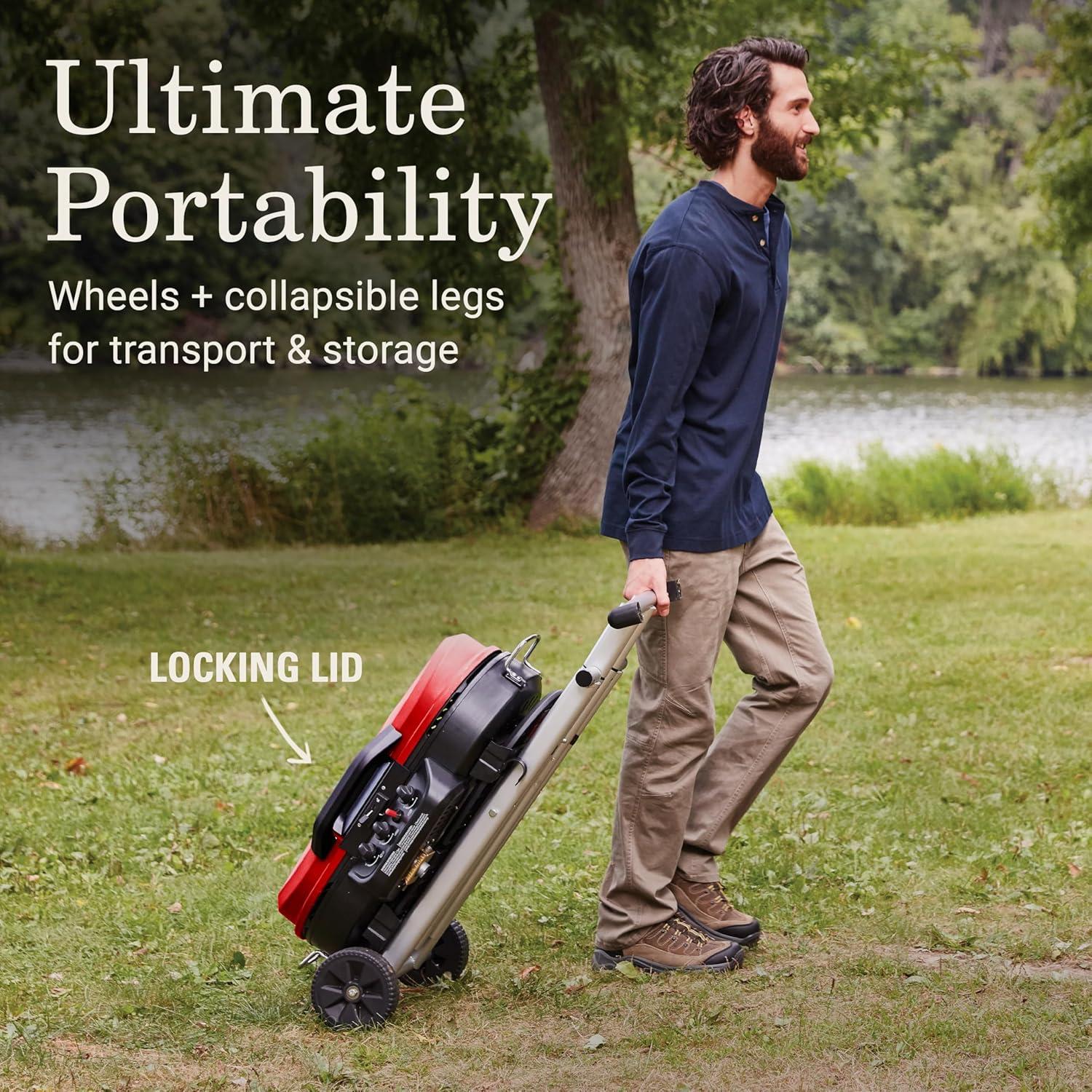 Grill ⁣Anywhere: Our Take on the Coleman RoadTrip 285