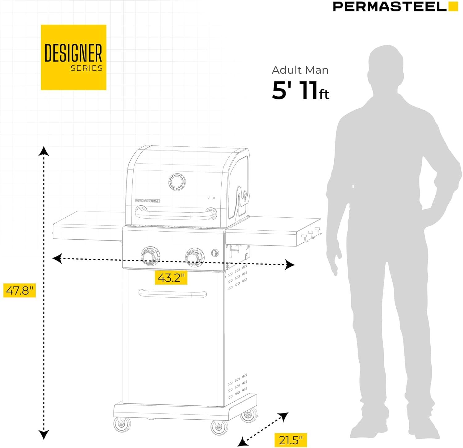 Our ⁣Patio hero: ⁣Testing​ the Permasteel 2-Burner Grill