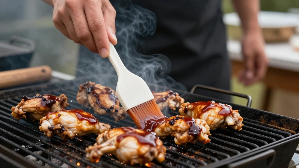 Maple Bourbon BBQ Chicken: An Easy Gourmet Recipe to Impress - Step 6: Apply BBQ Sauce 1