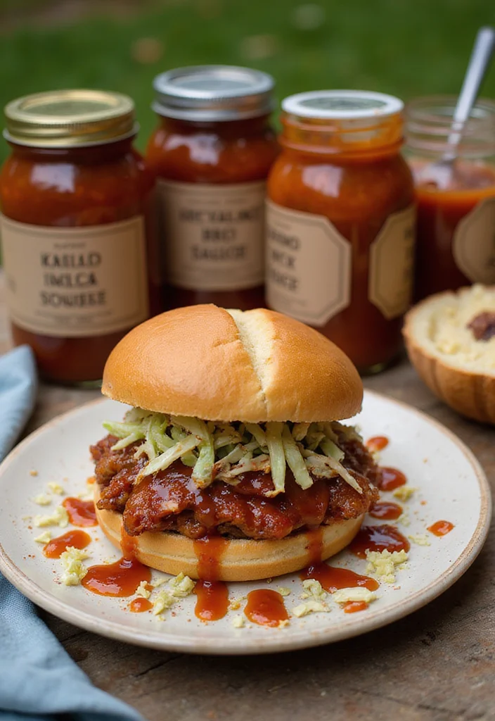 Step By Step: How to Make the Ultimate Smoky Pulled Pork That Everyone Will Love - 6. Enhancing with BBQ Sauce 1