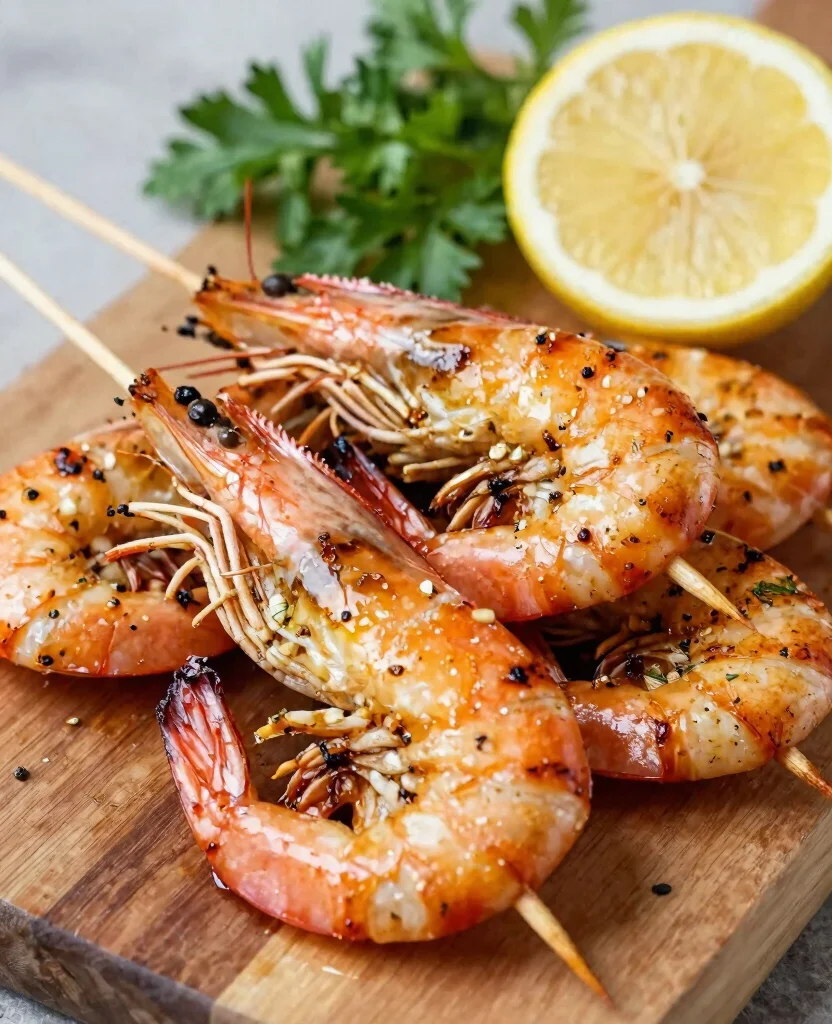 10 Easy Grilling Recipes for Dinners That Will Wow Your Family This Summer - 3. Lemon Garlic Shrimp 1